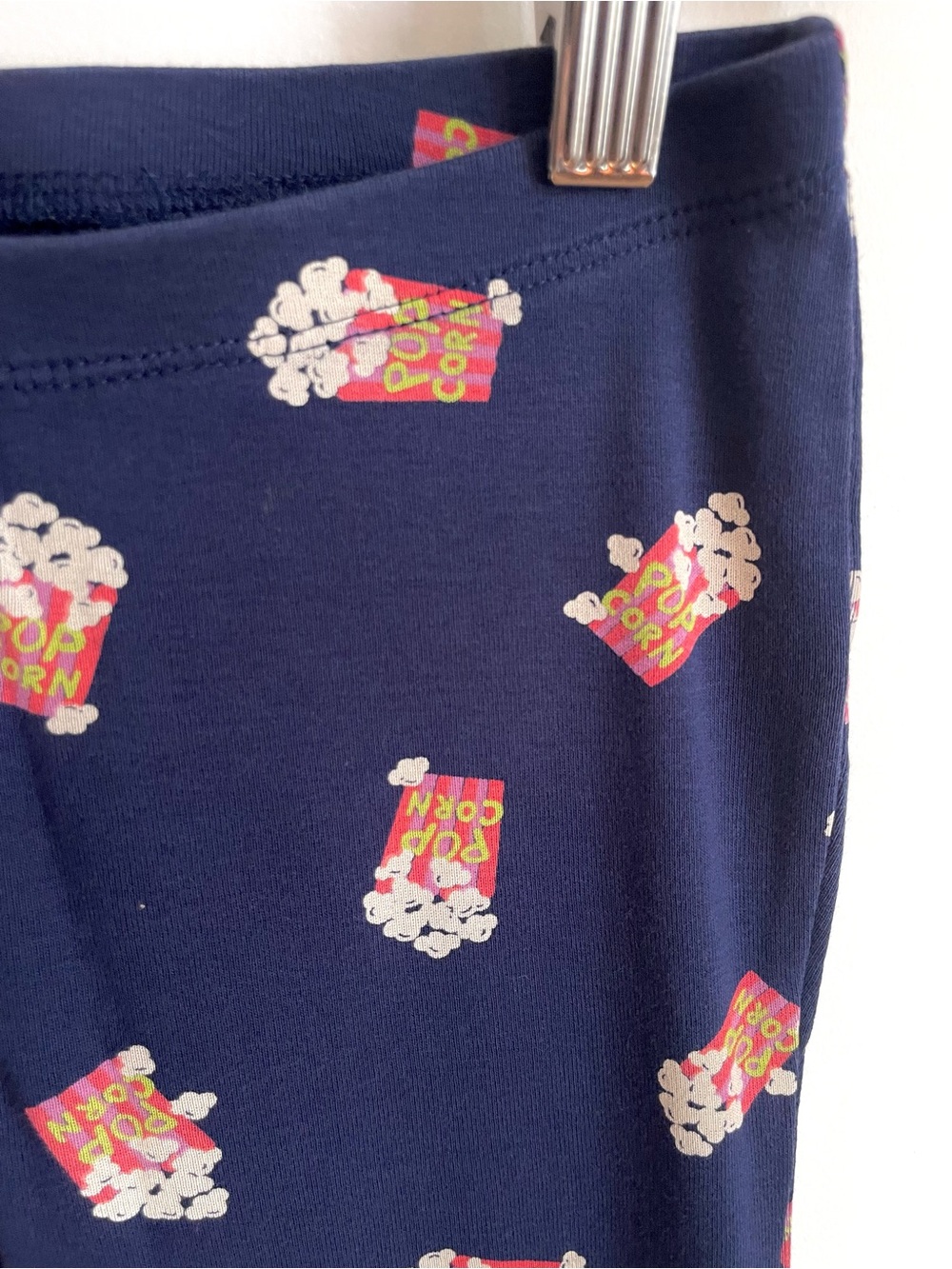 5/$20💥Fun Popcorn 🍿 Leggings Pajama Pants for Movie Night! Navy Red White